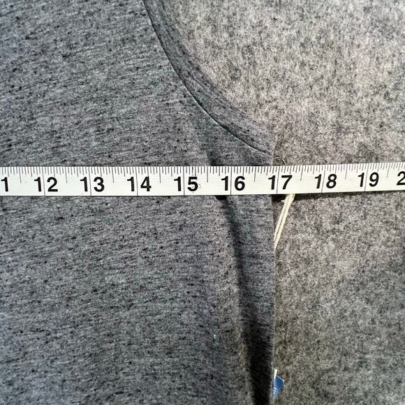 Free Fly Bamboo Heritage Midi Dress M Heather Flint Gray Cotton Bamboo Pockets - Picture 8 of 16